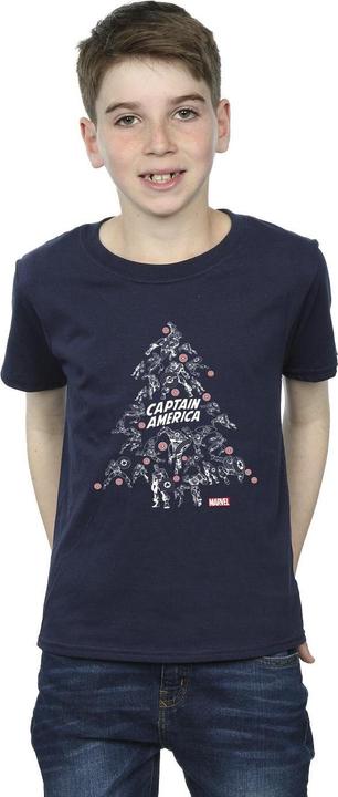 Produktbild Captain America Christmas Tree TShirt Jungen (104)