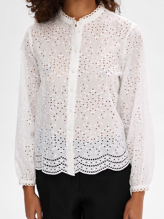 Produktbild Selected Femme Broderie Anglaise Hemd (40)