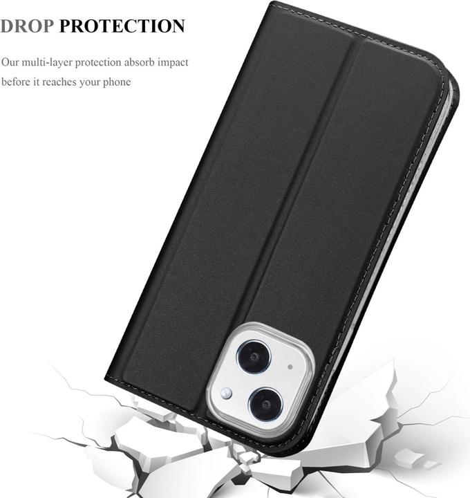 Actual product image Cadorabo Classy Book cover (Apple iPhone 13 mini)