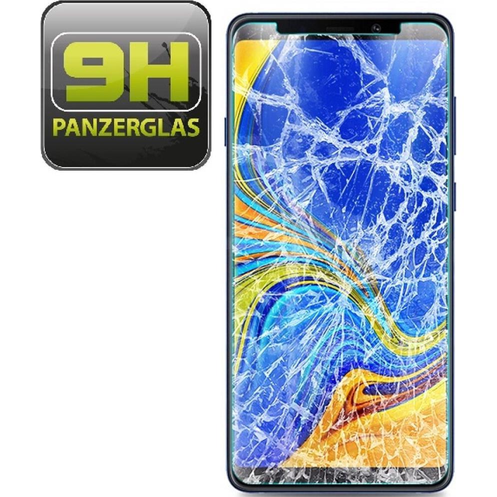 Protectorking 3x echtes Tempered 9H Panzerhartglas 3D KLAR (3 Stück, Samsung Galaxy A9 (2018)), Smartphone Schutzfolie, ...