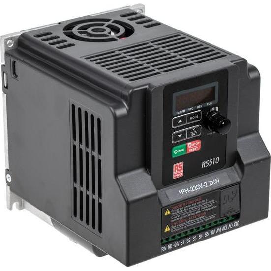 RS PRO Convertitore di Frequenza Inverter 2.2KW 3HP con Filtro