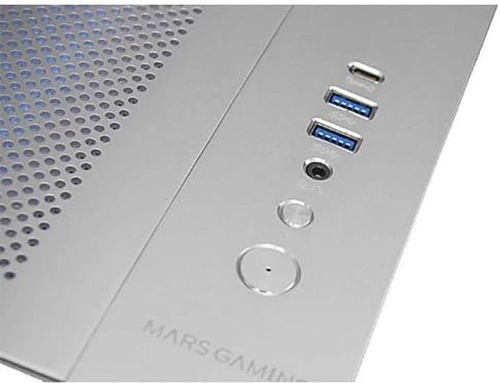 Produktbild Mars Gaming Boitier Moyen Tour E-ATX MC-Nova avec panneaux vitrés (Blanc) (mATX, Mini-ITX, ATX, E-ATX)