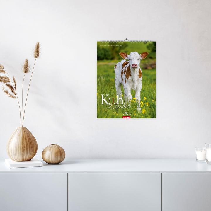 Produktbild Kuh Kalender 2026 (30 x 39 cm)