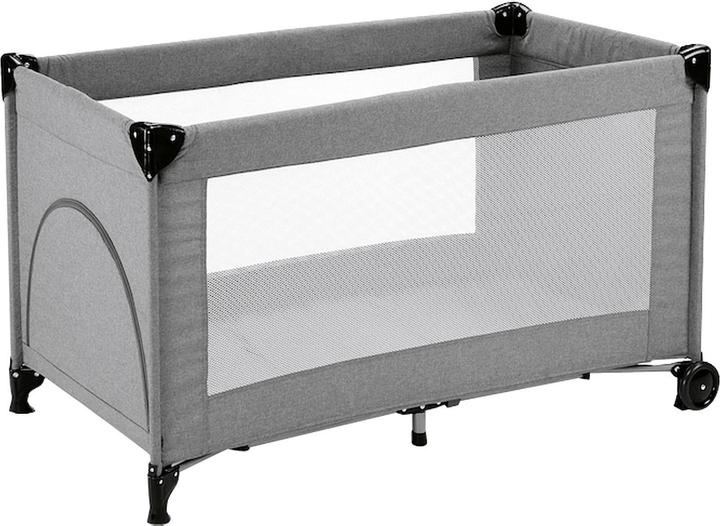 TRAVEL BED 120X60 CM GREY (120 x 60 cm)