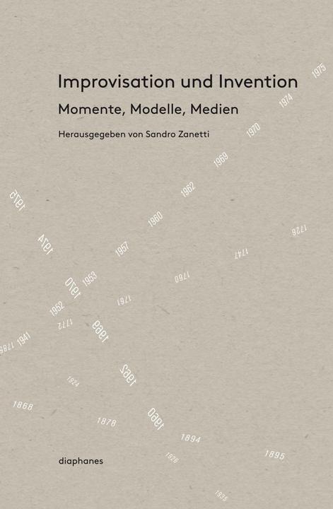 Produktbild Improvisation und Invention (Deutsch, Sandro Zanetti, 2014)
