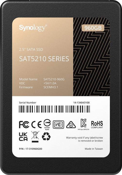 Produktbild Synology SAT5210-960G (960 GB, 2.5")