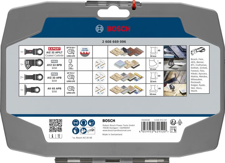 Immagine prodotto Bosch Professional Zubehör Starlock Elektriker und Trockenbauer Set, 6-tlg.
