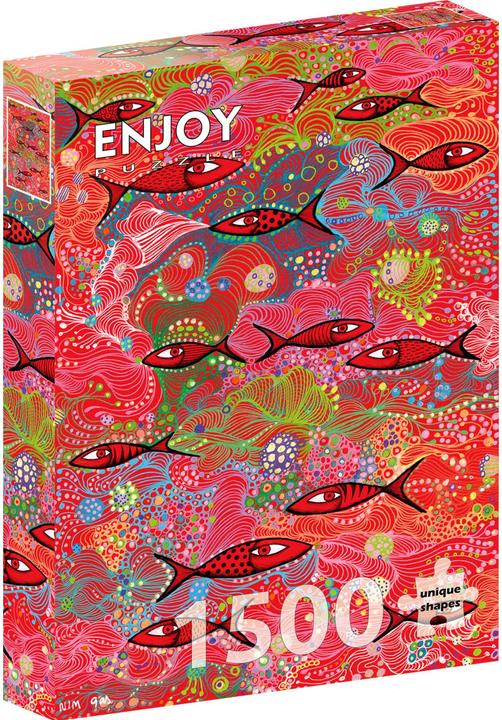 Immagine prodotto Enjoy Puzzle Puzzle 1500 pezzi - Deep Red (1500 pezzi)