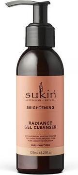 Actual product image Sukin Brightening Radiance Gel Cleanser 4.23 Ounce (4.23 ml)