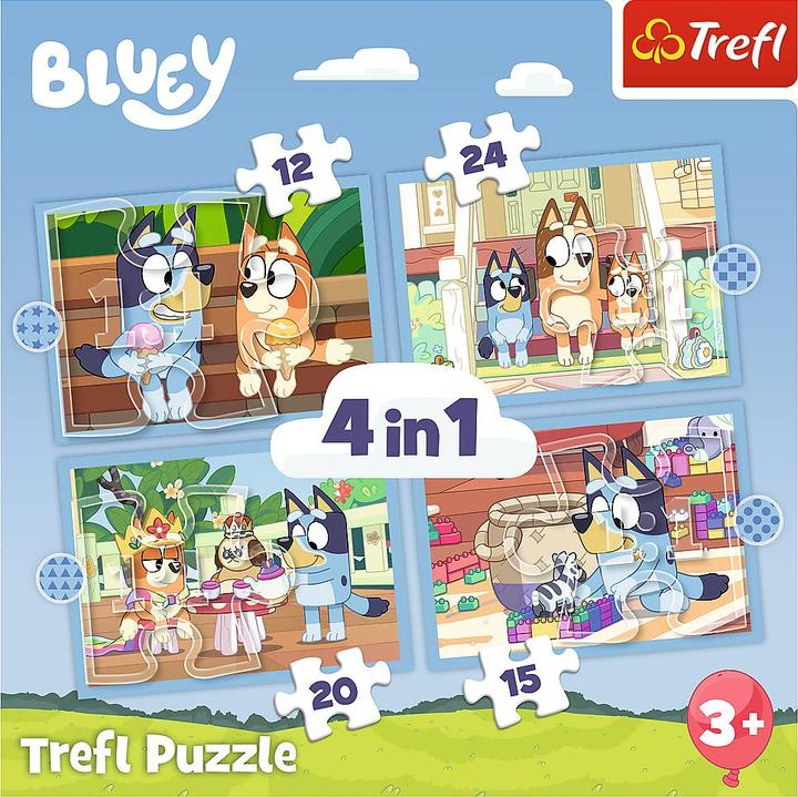 Image du produit Trefl Bluey 4in1 (12 pièces)