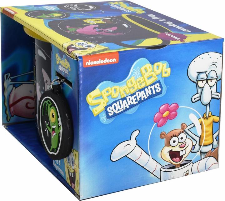 Immagine prodotto Blue Sky SpongeBob: tazza smaltata e portachiavi (250 ml, 1 x)