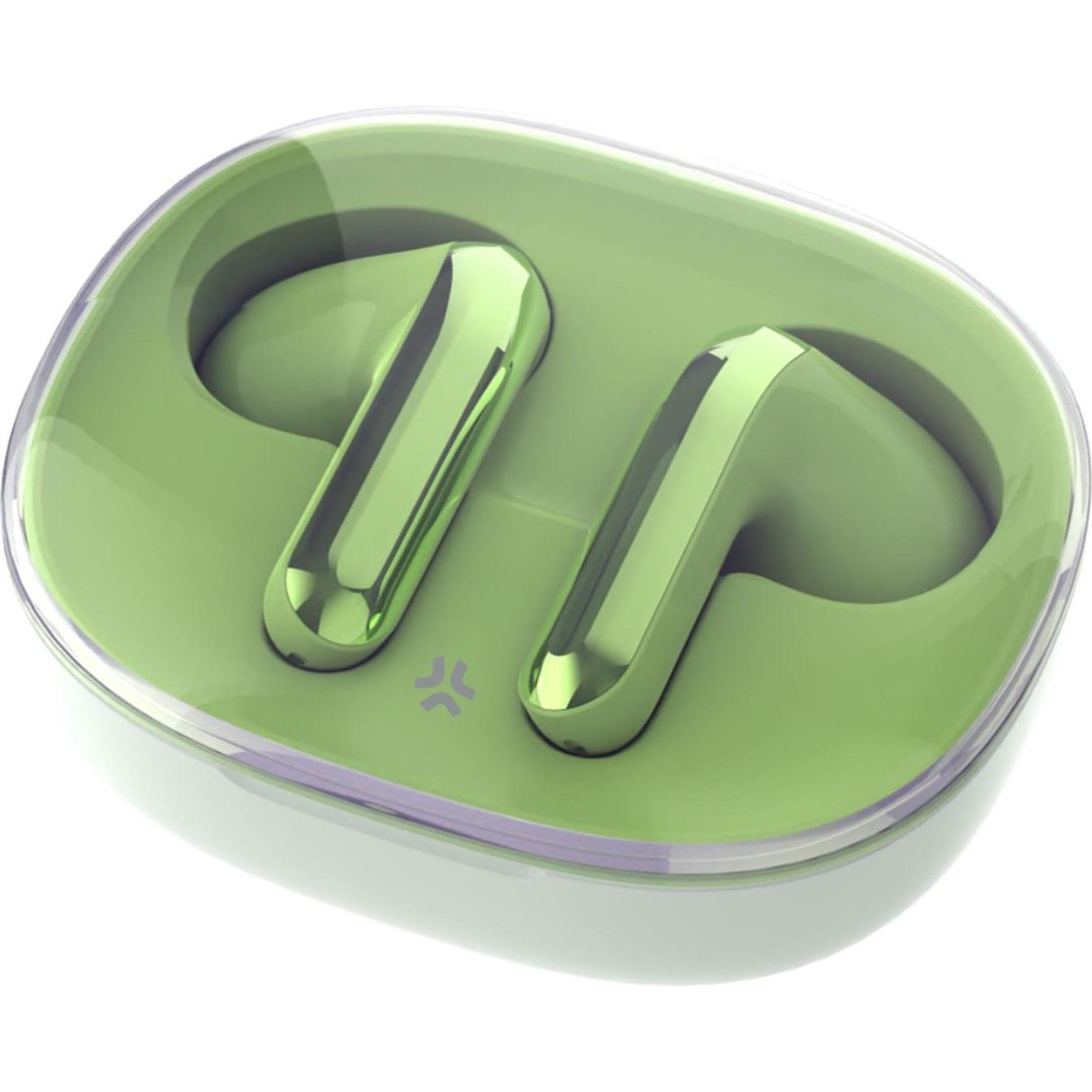 Celly True Wireless Earbuds Summer, Cuffie, Verde