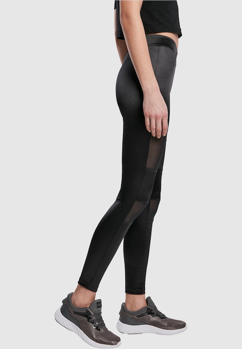Produktbild Urban Classics Ladies Shiny Tech Mesh Leggings (M)