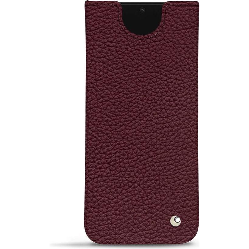 Noreve Lederschutzhülle Samsung Galaxy S21 FE (Samsung Galaxy S21 FE), Smartphone Hülle, Violett