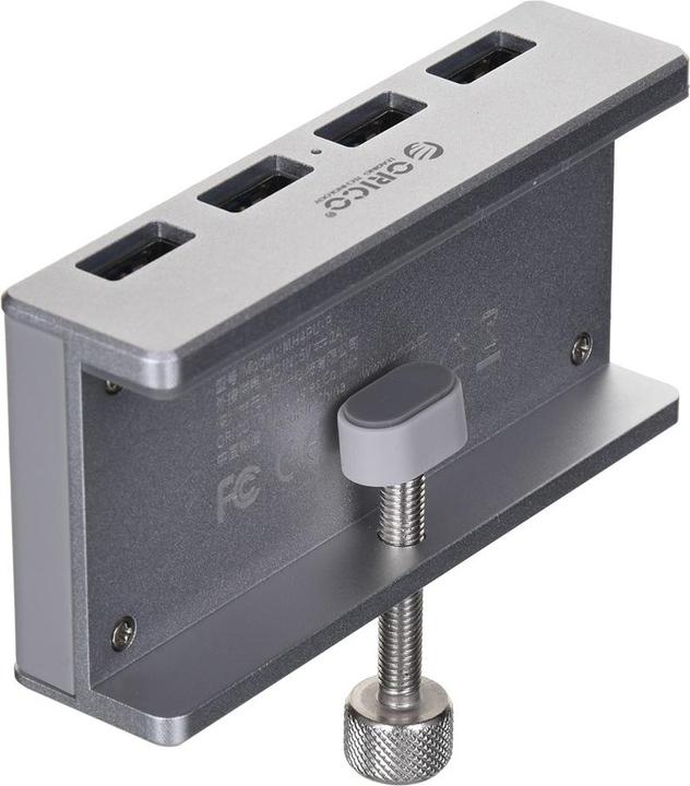 Actual product image Orico MH4PU-P-SV-BP (USB-C, 4 Ports)