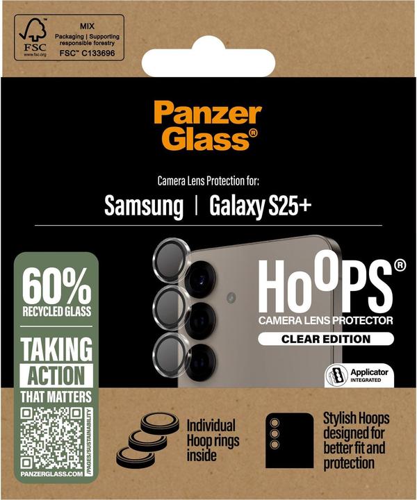Actual product image PanzerGlass Hoops (1 Piece, Samsung Galaxy S25+)