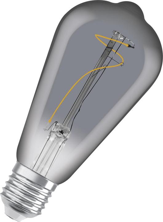 Osram LED-Vintage-Lampe (E27, 3.40 W, 100 lm, 4 x, G)