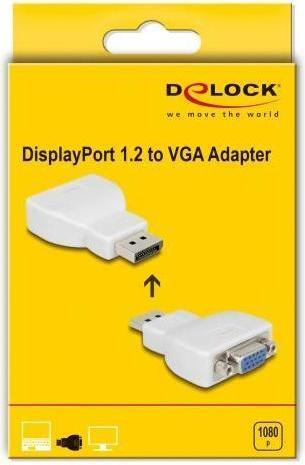 Actual product image Delock Monitor adapter DP1.1 to VGA (VGA, 6.12 cm)