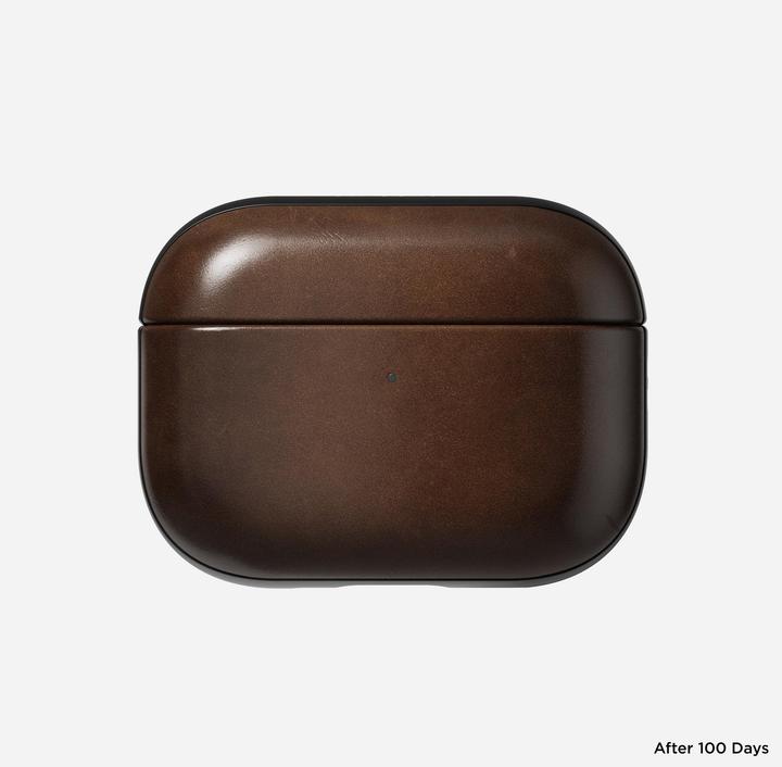 Actual product image Nomad Modern Leather Case Airpods Pro 3 (Charging case cover)