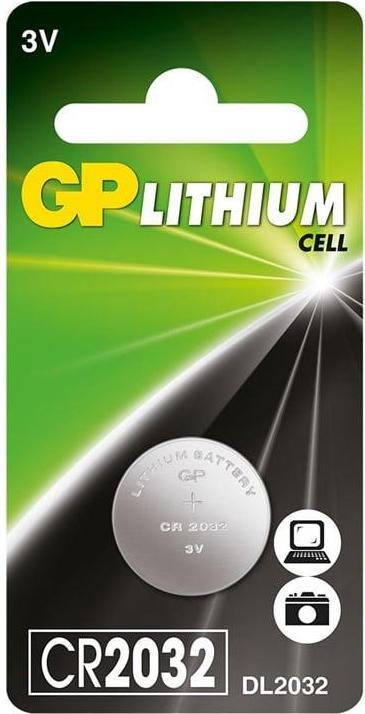 Actual product image GP Batteries Lithium Cell (1 pcs., CR2032, 220 mAh)