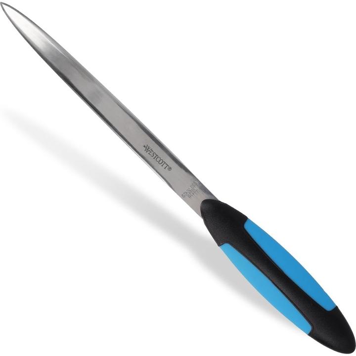 Actual product image Westcott Letter opener blue