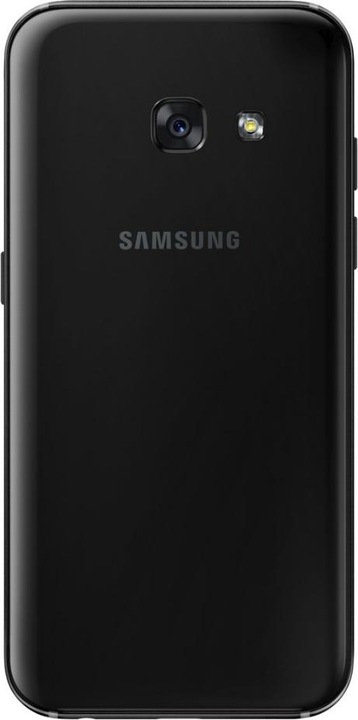 Actual product image Samsung Galaxy A3 (2017) (16 GB, Black-Sky, 4.70", Single SIM, 13 Mpx, 4G)