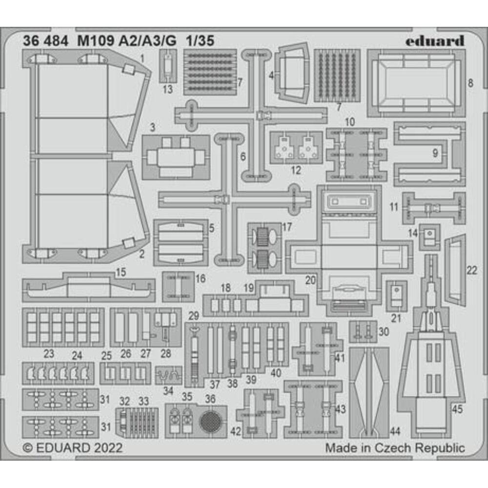 Eduard M109 A2/A3/G 1/35