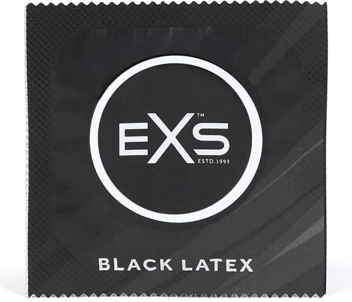 Actual product image EXS Black Latex - Condoms - 48 Pieces (48 pcs.)