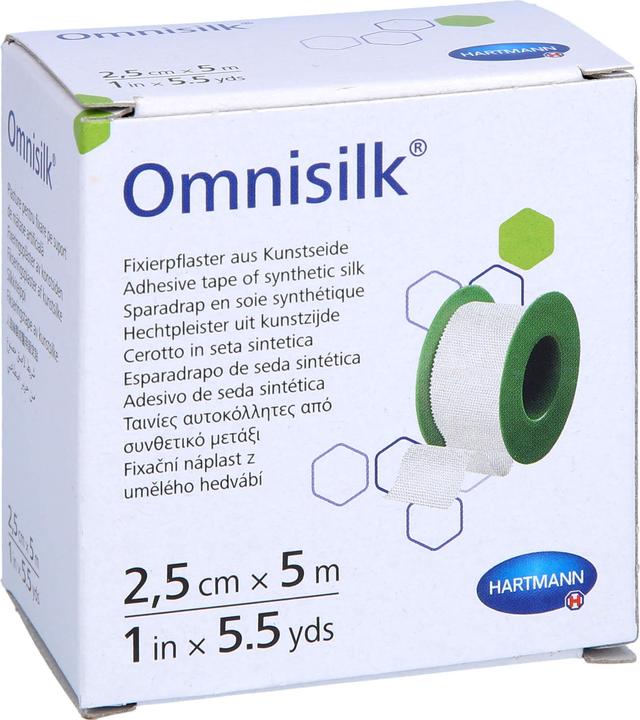 Actual product image Hartmann Omnisilk 2.5cm x 5m, 1 pc PFL (1 x)