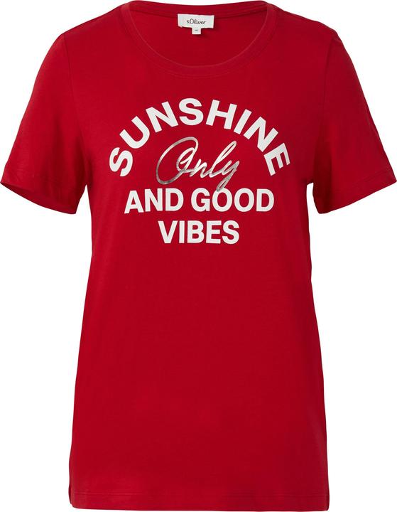 S.Oliver T-Shirt Jersey-T-Shirt mit Frontprint (48)