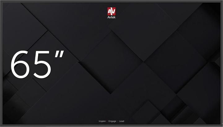 Actual product image Avtek Monitor informacyjny DS 65' - 18/7 2x10W Android 11.0 (3840 x 2160 Pixels, 65")
