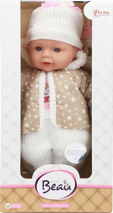 Produktbild Toi-Toys Schöne Baby-Puppen-Winterkleidung und Flasche