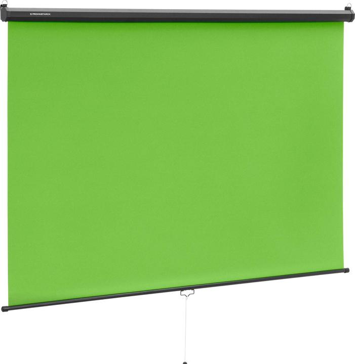 Produktbild Fromm & Starck Green Screen Rolloleinwand Fotowand für Wand und Decke 2060 x 1813 mm (84", 16:9)