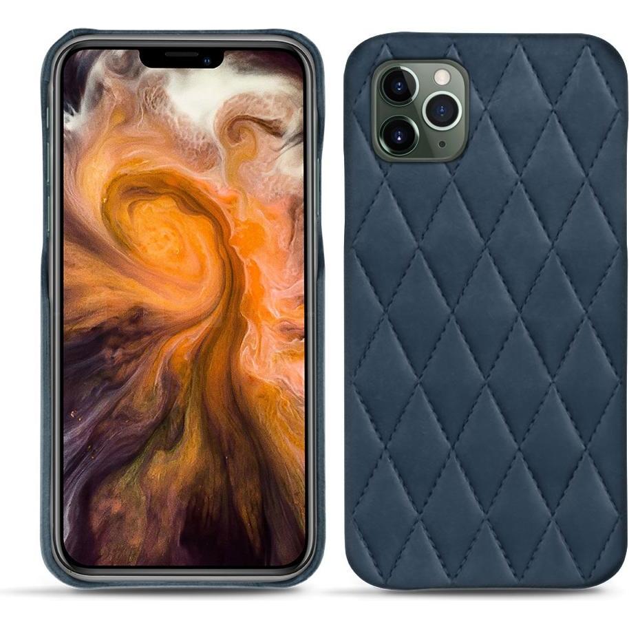 Noreve Lederschutzhülle (Apple iPhone 11 Pro Max), Smartphone Hülle, Blau