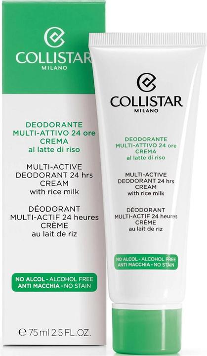 Produktbild Collistar Multi-Active Deodorant 24 H with Rice Milk (Crème, 75 ml)