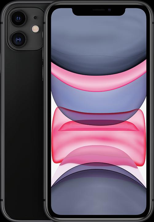 Actual product image No Name iPhone 11 Refurbished (Very Good) 64 GB 6.1 Inch (15.5 cm) iOS 16 Black (64 GB, Black, 6.10", 12 Mpx, A / Like new)