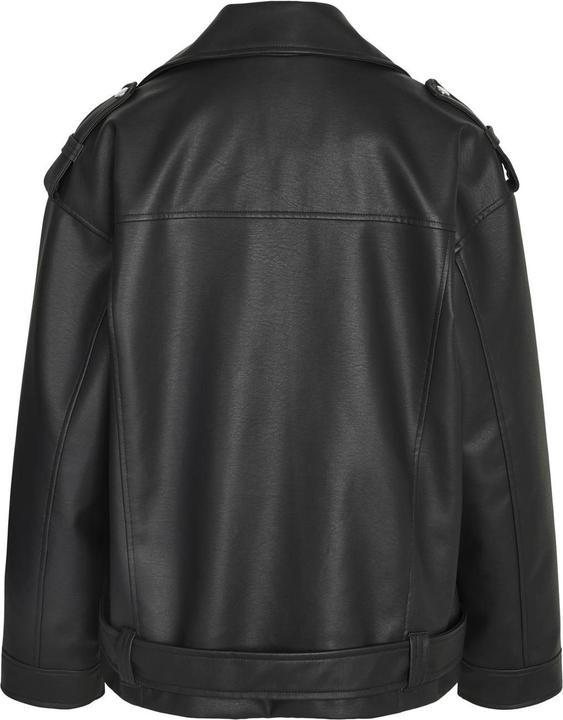 Actual product image Noisy May Oversized Biker Jacket (48)