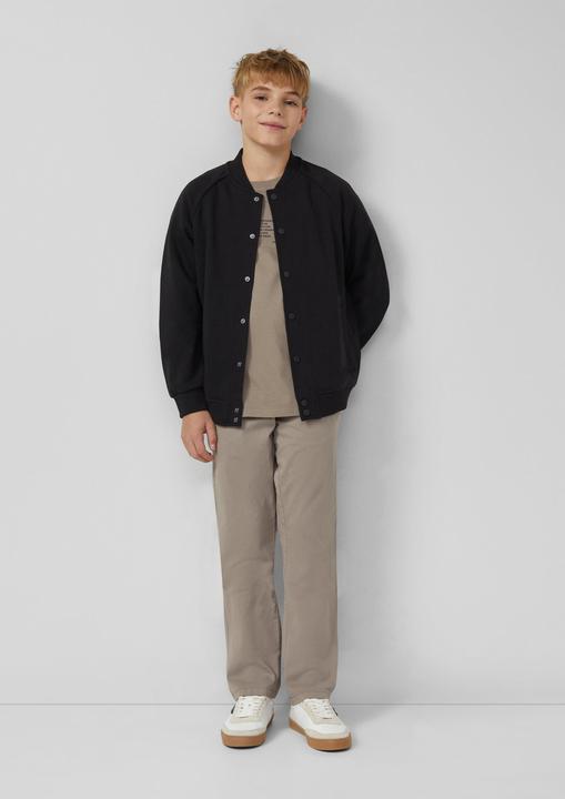 Produktbild s.Oliver Sweatshirt Jacke Kuscheliger Sweat-Blouson (146, 152)