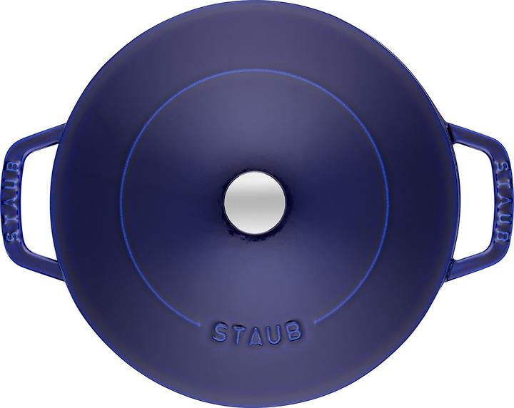 Actual product image Staub Roaster with Chistera Drop-Structure (24 cm, Casserole + Stewpot, Cast iron)