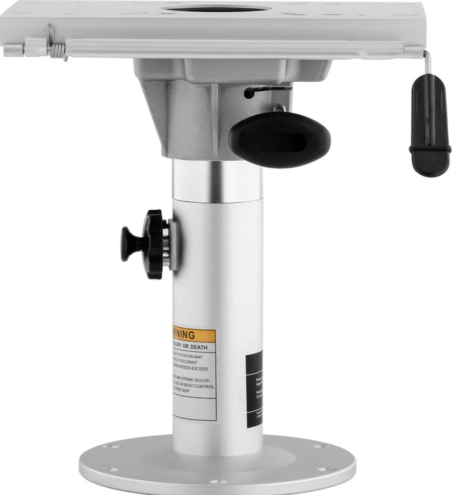 Produktbild MSW Stuhlfuss für Bootssitze Bootsstuhlfuss Basis: Φ 23 mm Höhe: 330-480 mm