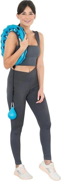 Image du produit HMS HHW01 HULA HOOP bleu avec poids (45 cm, 1250 g)