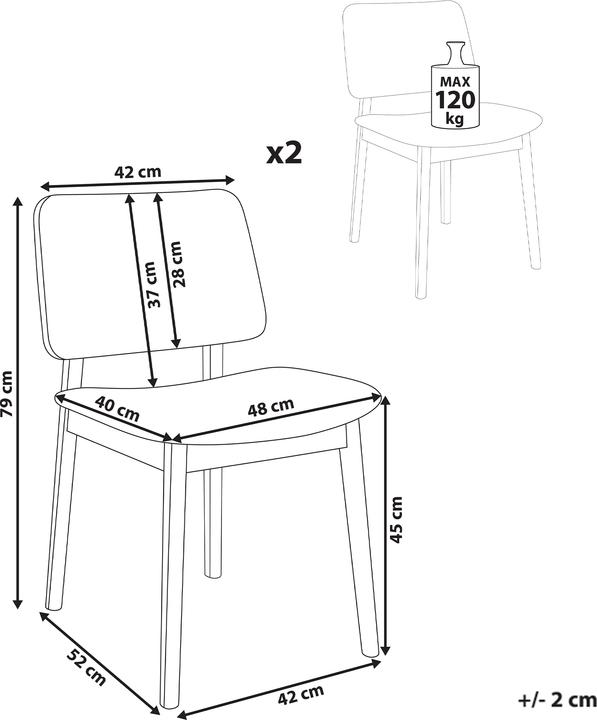 Image du produit Beliani Blane
