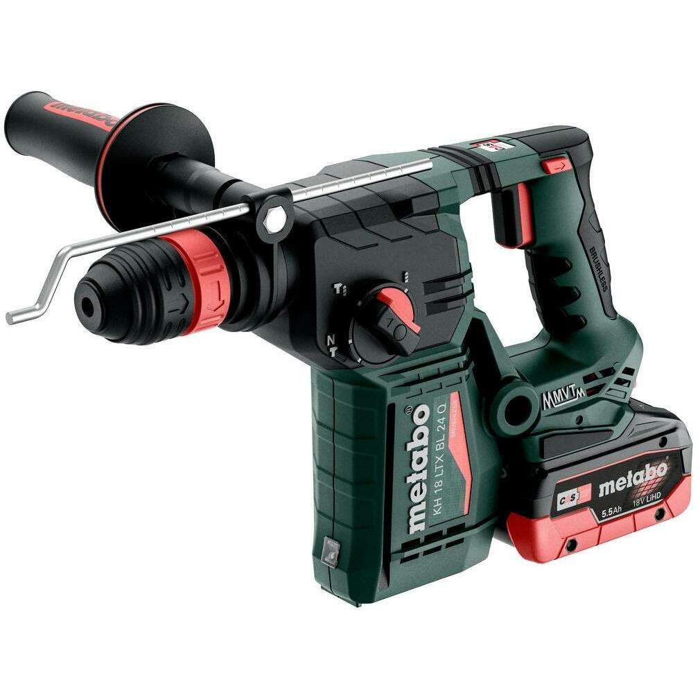 Metabo, Bohrmaschine + Akkuschrauber, KH 18 LTX BL 24 Q (Akkubetrieb)