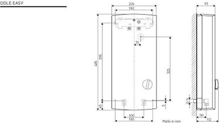 Actual product image AEG Haustechnik DDLE EASY 24 kW Electronic instantaneous water heater, 2 fixed temperatures shower 42 °C/kitchen