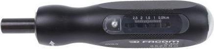 Produktbild Facom Drehmomentschrauber (0,5  2,5Nm) (1/4", 0.50 Nm, 2.50 Nm)