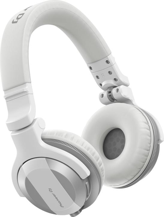 Pioneer DJ DJ HDJ-CUE1BT-W Bluetooth DJ Headphones (white) (No noise cancellation, 30 h, Cable, Wireless)