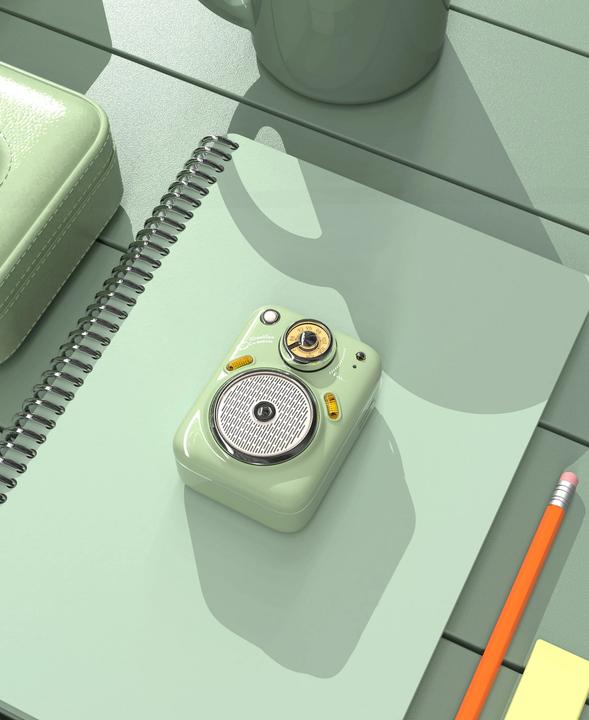 Actual product image Divoom Beetles-FM II green