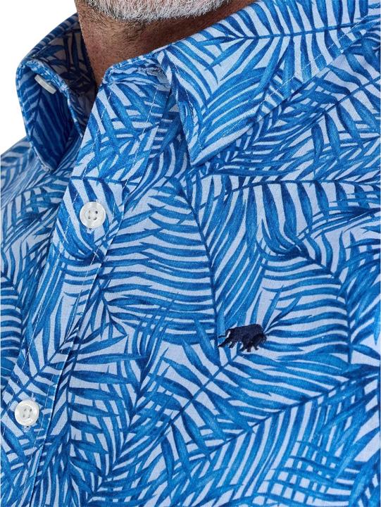 Immagine prodotto Raging Bull Bali Camicia Palmo Lino Maniche Corte Uomo (S)