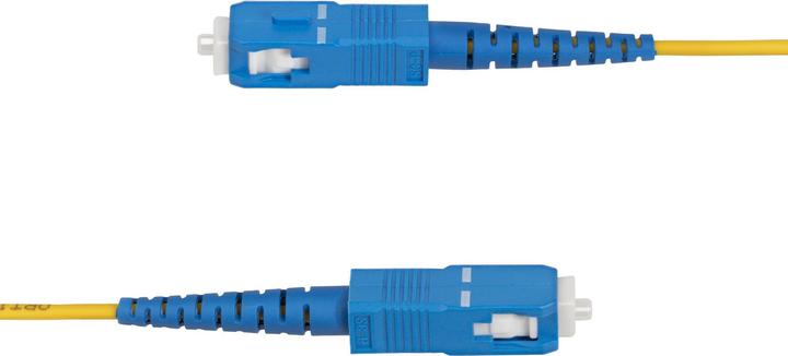 Produktbild StarTech com 10 Meter LWL Patchkabel LC SC (UPC) Singlemode OS2 Simplex, 9/125µm, 40G/100G, Biegeune (S/FTP, CAT6, 10 m)
