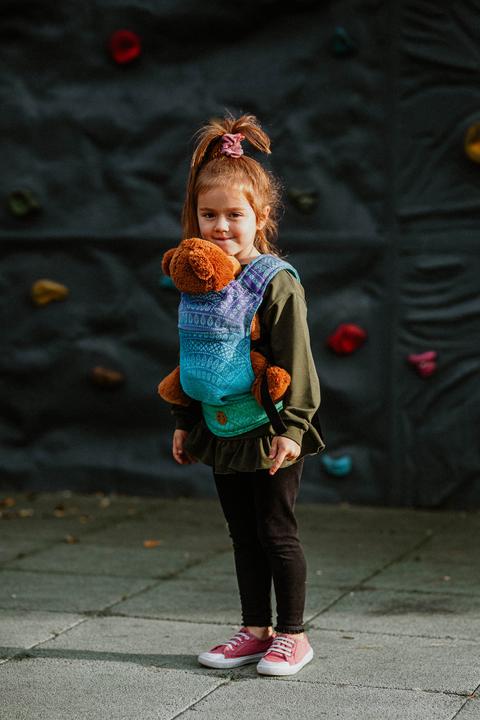 Produktbild Lennylamb Puppentrage - Peacock’S Tail - Fantasy